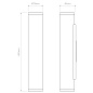 1428013 Ava 400 Astro lighting настенный светильник текстурированный чёрный — фото 4