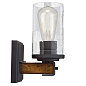 Barrington 1 Light Wall Sconce Distressed Black настенный светильник 37376 Kichler — фото 4