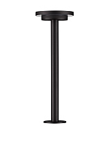 Sandy Black Aluminium & Glass LED 12Watt 220-240Volt 469Lm IP65 3000K D:15 H:43.7 cm