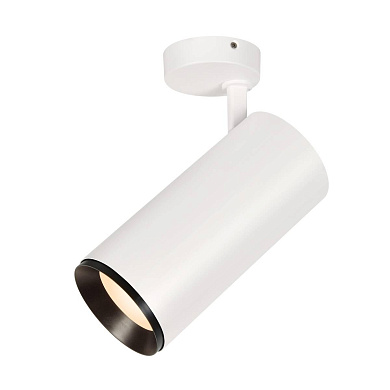 1006092 SLV NUMINOS® XL CL SPOT TRIAC светильник потолочный 36Вт с LED 3000K, 3530лм, 24°, белый/черный