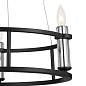 Rosalind 19.5" 3 Light Chandelier Black люстра 52493BK Kichler — фото 8