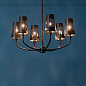 Adeena 26.75" 6 Light Chandelier Black люстра 52508BK Kichler — фото 2