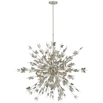 Farfalle Large Chandelier патинированное серебряное покрытие