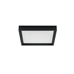 8554 Linea Light Group Tara диммируемый настенно-потолочный светильник квадратного формата черный