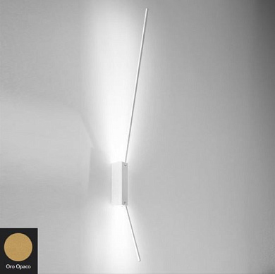Spillo Icone Накладное бра Beam, Oblong, Bar золотой i-c-0052