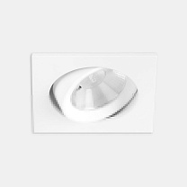 Downlight Play Flat Square Adjustable 6.4W 3000K CRI 90 14.6º DALI-2 White IP23 614lm