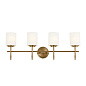 Ali 11.25" 4 Light Vanity Brushed Natural Brass настенный светильник 55143BNB Kichler — фото 7