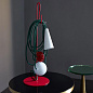 FN289001_05 Foscarini Filo TL современный настольный светильник фиолетовый; зелёный — фото 10