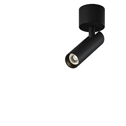 C141CL-L125-6W3K-B Maytoni Focus накладной потолочный светильник поворотный черный