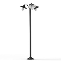Belcour N° 6; Frosted glass E27 60W; Dark black