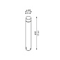 Stik 60 Flat Trasp Bollard 450 Lombardo садовый столбик вытянутый прозрачный — фото 7