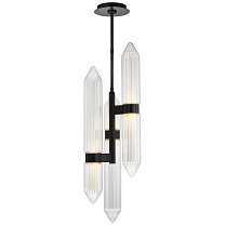 Langston Large Pendant гальваническая темная бронза