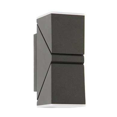Уличный настенный светильник Favourite Pilon 3027-2W — уличный настенный прямоугольный светильник с двумя поворотными плафонами