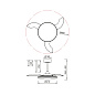 9008 Mantra SLIM FAN светильник с вентилятором 45W 5000lm 2700-5000K — фото 8