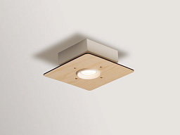 6707 Milan Iluminacion Equal встраиваемый потолочный светильник квадратной формы с деревянным основанием