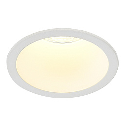 ST754.548.07 ST-Luce встраиваемый потолочный светильник белый с гладким корпусом и рассеивателем