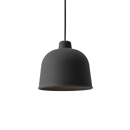 GRAPEN2101 Muuto Grain подвесной светильник черный d21 см