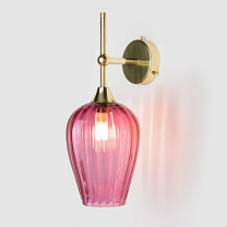 Retro Petite Wall Light IP44 рубиновый