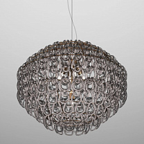 Подвесной светильник GIOGALI 85 CRYSTAL SMOKY MATT BRONZE 1 E27 CE