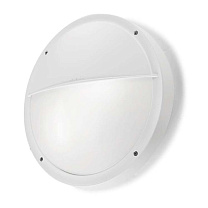 Wall fixture IP65 Basic Round LED 14.5W 3000K White 852lm