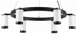 LR01636637 Lightstar Rullo подвесной светильник с металлическим основанием и белым плафоном