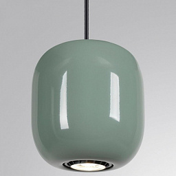 5053/1C Odeon Light Ovali подвесной светильник цилиндрической формы черный