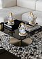 Фарфоровая статуэтка Ганеши с барабаном мридангам Mridangam Ganesha Lladro, золотой люстр 01009278 — фото 3