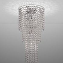 МИНИ-ПОТОЛОЧНЫЙ СВЕТИЛЬНИК CA3 CRYSTAL SILVER ГЛЯНЦЕВЫЙ ХРОМ E27 CE
