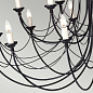 Люстра Carisbrooke Elstead CB18-BLACK черный — фото 5