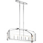 Pytel 7 Light Linear Chandelier Chrome люстра 52023CH Kichler — фото 1