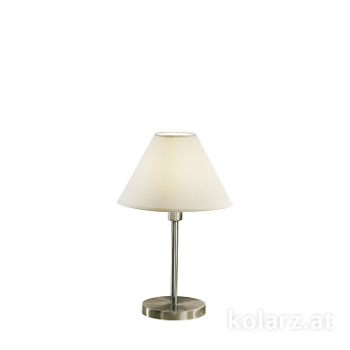 Kolarz Hilton 264.70.6 настольный светильник никель ø33cm высота 52cm 1 лампа e27