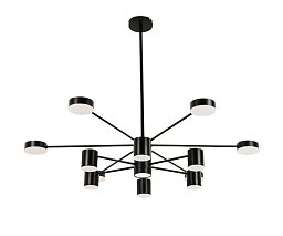 Люстра Kink Light Мекли черный 07649-13D,19