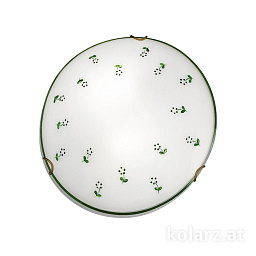 731.13LED.4.21 Kolarz Moon потолочный светильник круглый латунный