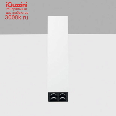 Q858 Laser Blade XS iGuzzini Ceiling-mounted LB XS square HC - 4 cells - Wide Flood beam - integrated driver