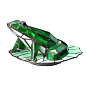 Настольная лампа Tiffany Animal Lamps Quoizel QZ-FROG-TL винтажная бронза — фото 4