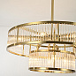 40,2668 Imperiumloft RH Marais Round Chandelier D80 люстра на штанге 60W — фото 5