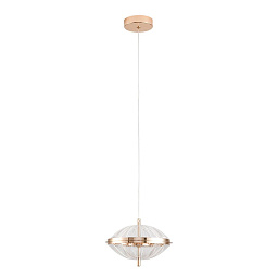 A2089SP-6GO Arte Lamp ANDROMEDA подвесной светильник с прозрачным плафоном и металлическим ободком