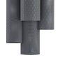 Уличный настенный светильник Arteriors Punch Oversized Outdoor, состаренный графит — фото 6