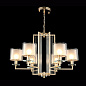Люстра Crystal Lux NICOLAS SP-PL6 GOLD/WHITE — фото 2