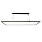 342219 Deko-Light Panel подвесной светильник прозрачный глубокий черный — фото 1