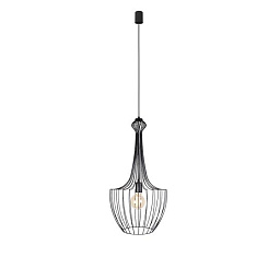 NW 8851 Nowodvorski Luksor BLACK S подвесной светильник черный
