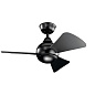 34" Sola Fan Satin Black люстра-вентилятор 330150SBK Kichler — фото 2