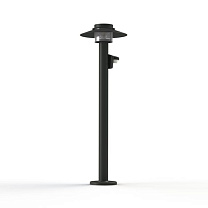 Kerlouan N° 4; Polycarbonate E27 105W Detector; Dark grey