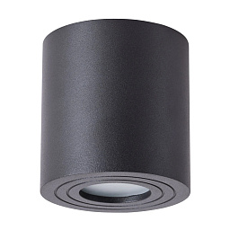 A1460PL-1BK Arte Lamp GALOPIN точечный накладной потолочный светильник цилиндрической формы чёрного цвета
