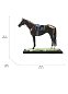 Фарфоровая скульптура скакового коня Deep Impact Lladro, лимитированная серия 01009184 — фото 9