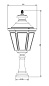 130110000 Roger Pradier Louis XIII LOUIS 13 N°5 LED 3000°K ZWART 000 Садовый столбик — фото 1