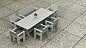Обеденный стол HAY Crate Dining Table 230×89,5 см — фото 4