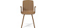 Palm veneered dining chair with armrest Bolia кресло — фото 1