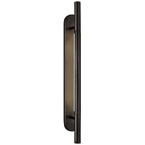 Rousseau Medium Bracketed Sconce бронза с гравированным кристаллом