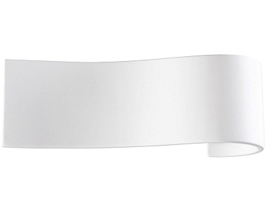 светодиодный настенный светильник с волнообразным керамическим корпусом